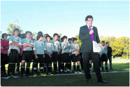 Eröffnung Kunstrasen